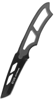 Нож туристический ECOS EX-SW-B01GR / 325125 (серый, со свистком) - 