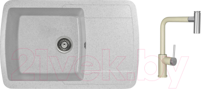 

Мойка кухонная Gerhans, В29 + смеситель W6055-19 SUS304