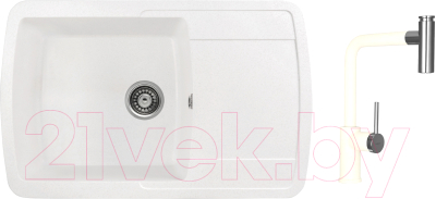 

Мойка кухонная Gerhans, В29 + смеситель W6055-18 SUS304