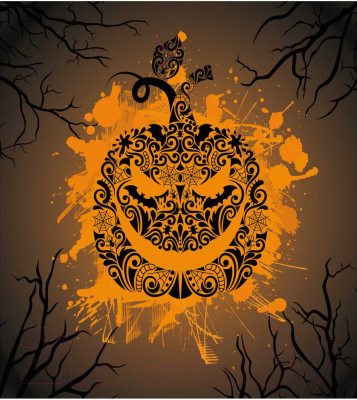 

Набор сервировочных салфеток JoyArty, Узорчатая тыква / np_18797