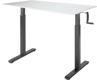

Письменный стол Ergosmart, Manual Desk Compact 1360x800x36