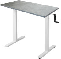 

Письменный стол Ergosmart, Manual Desk Compact 1360x800x36
