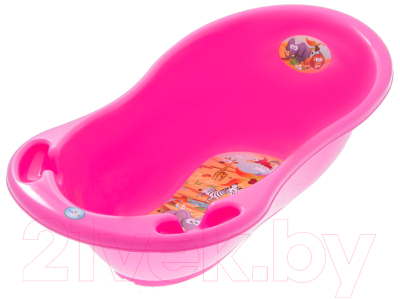 

Ванночка детская Tega, Розовый, Сафари / SF-004-127