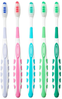 Набор зубных щеток Miniso Deep Cleansing / 1049 (5шт) - 