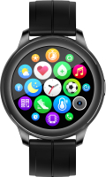 Умные часы Globex Smart Watch Aero V60 (черный) - 