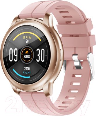 Умные часы Globex Smart Watch Aero V60 (розовый)