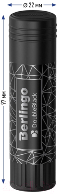 Клей-карандаш Berlingo Double Black / FPp_15010