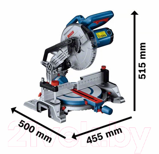 Профессиональная торцовочная пила Bosch GCM 216 (0.601.B33.000)