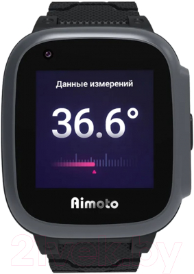 Умные часы детские Aimoto Integra / 9600303 (черный)
