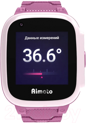 Умные часы детские Aimoto Integra / 9600304 (розовый)