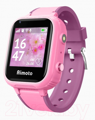Умные часы детские Aimoto Discovery / 9200201 (розовый)