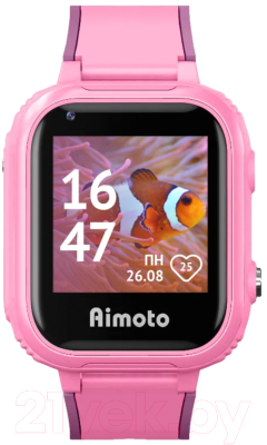 Умные часы детские Aimoto Discovery / 9200201 (розовый)