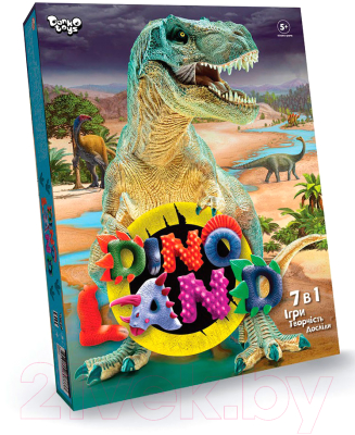 Набор для лепки Danko Toys Dino Land / DL-01-01