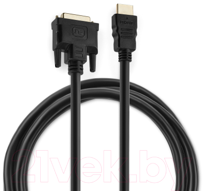 Кабель Buro BHP RET HDMI DVI18 (1.8м, черный)