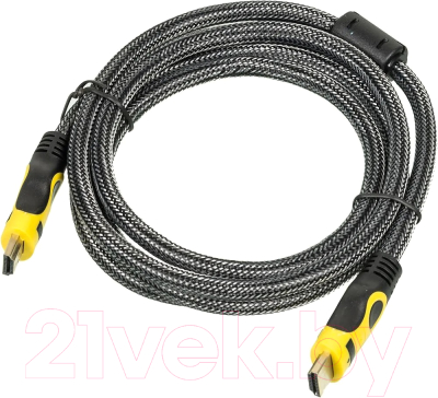 Кабель Buro HDMI 19M-19M BRAID (1.8м)