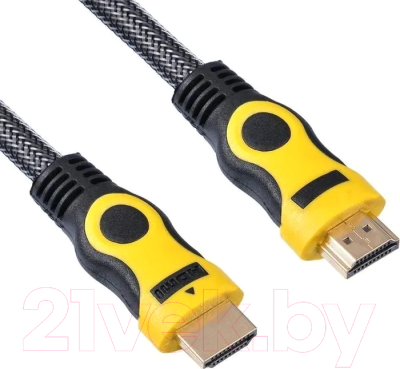 Кабель Buro HDMI 19M-19M BRAID (1.8м)