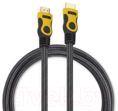 Кабель Buro HDMI 19M-19M BRAID (1.8м)