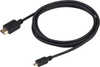 Кабель Buro MICROHDMI-HDMI-1.8 (1.8м, черный) - 