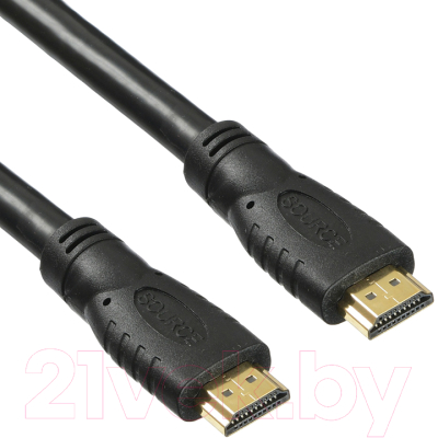 Кабель Buro BHP HDMI 2.0-15 (15м, черный)