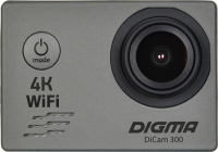 Экшн-камера Digma DiCam 300 (серый) - 