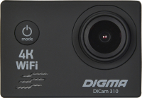 Экшн-камера Digma DiCam 310 (черный) - 