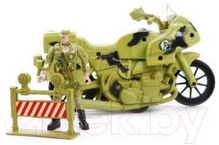 

Мотоцикл игрушечный Наша игрушка, Военный / 1828-83B