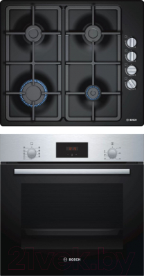 

Комплект встраиваемой техники Bosch, HBF114ER0R + PBP6C6B90
