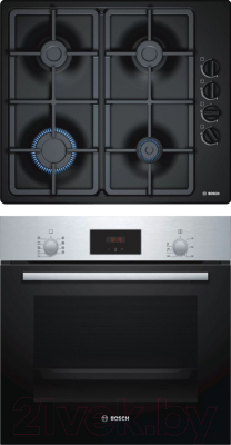 

Комплект встраиваемой техники Bosch, HBF114ER0R + PBP6C6B91R