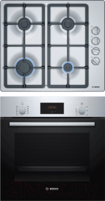 

Комплект встраиваемой техники Bosch, HBF114ES1R + PBP6C5B90