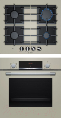 

Комплект встраиваемой техники Bosch, HBF534EF0R + PPP6A8B91R