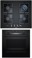 

Комплект встраиваемой техники Bosch, HBG516BB0R + PPH6A6B20R