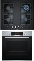 

Комплект встраиваемой техники Bosch, HBG516BS0R + PPH6A6B20R
