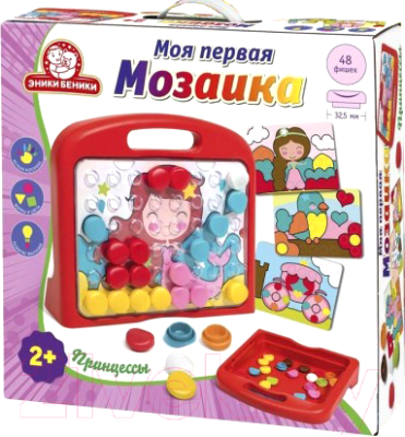 

Развивающая игрушка Татой, Моя первая мозаика. Принцессы / 1173