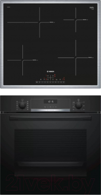 

Комплект встраиваемой техники Bosch, HBG517EB0R + PIF645FB1E