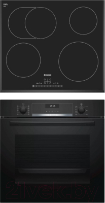 

Комплект встраиваемой техники Bosch, HBG517EB1R + PKB651F17