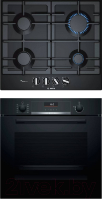 

Комплект встраиваемой техники Bosch, HBG536HB0R + PCP6A6B90R