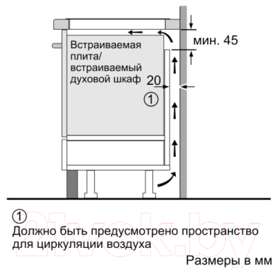 Комплект встраиваемой техники Bosch HBG536HB0R + PIE631FB1E