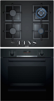 

Комплект встраиваемой техники Bosch, HBG536HB0R + PPH6A6B20R