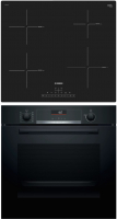 

Комплект встраиваемой техники Bosch, HBG536HB0R + PUE611FB1E