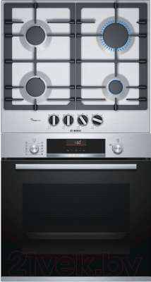 

Комплект встраиваемой техники Bosch, HBG536HS0R + PCP6A5B90