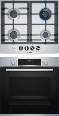 

Комплект встраиваемой техники Bosch, HBG537ES0R + PCH6A5B90R