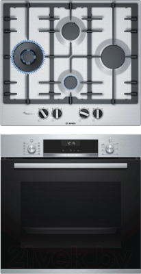 

Комплект встраиваемой техники Bosch, HBG537ES0R + PCI6A5B90R
