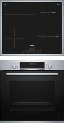 

Комплект встраиваемой техники Bosch, HBG537ES0R + PIF645FB1E