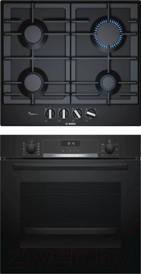 

Комплект встраиваемой техники Bosch, HBG557SB0R + PCP6A6B90R