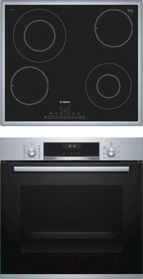 

Комплект встраиваемой техники Bosch, HBG578FS6R + PKG645FP1G