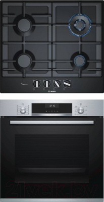 

Комплект встраиваемой техники Bosch, HBG578FS6R + PCH6A6B90R
