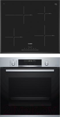 

Комплект встраиваемой техники Bosch, HBG578FS6R + PIF651FB1E