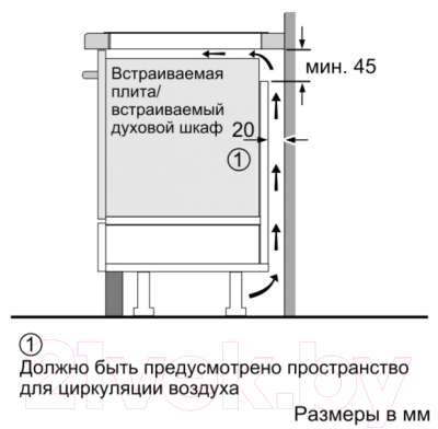 Комплект встраиваемой техники Bosch HBG634BB1 + PXX675DV1E