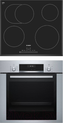 

Комплект встраиваемой техники Bosch, HBJ314ES0R + PKB651F17