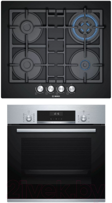 

Комплект встраиваемой техники Bosch, HBJ517FS0R + PNH6B6O90R